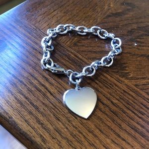 Heart Silver Bracelet